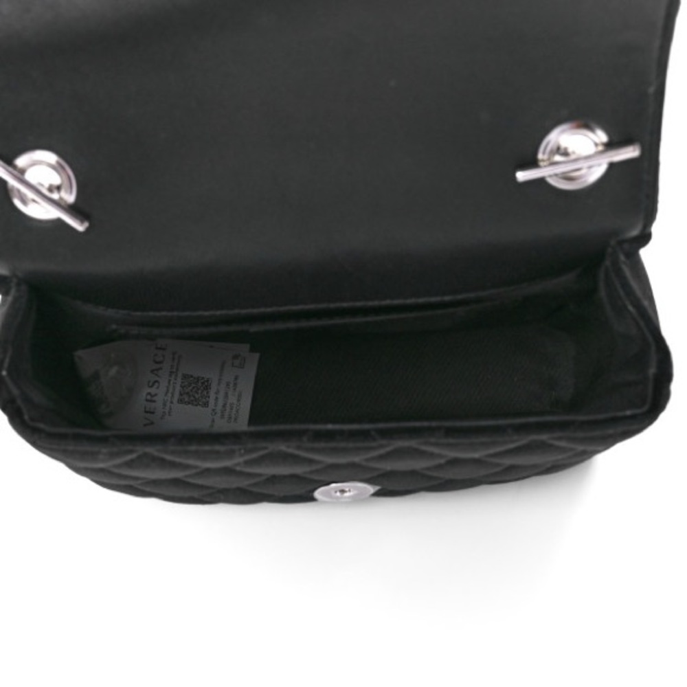 One day SALE!! Versace La Medusa icon velvet leather quilted crossbody bag NEW - Picture 8 of 9